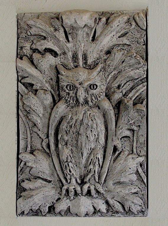 Owl Spandrel Panel Fragment Nr 129